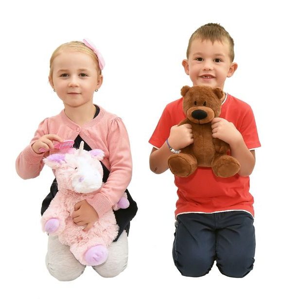 Plyš do mikrovlnky - jednorožec