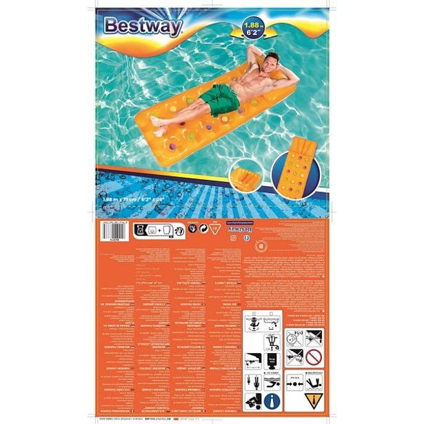 Nafukovací matrace - Fashion, 2 barvy, 188 x 71cm