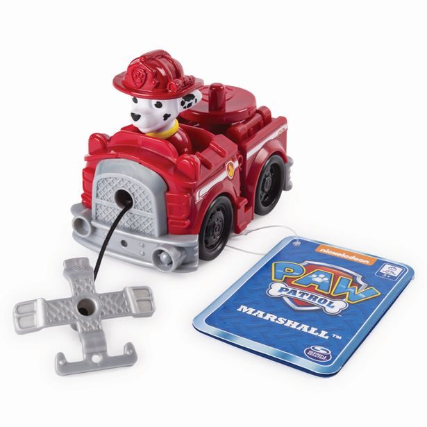 PAW PATROL MALÁ VOZIDLA S FIGURKOU ASST.