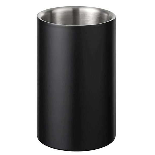 TORO CHLADIČ NA VÍNO PRŮM. 12 CM, NEREZ, ČERNÁ_hamashop