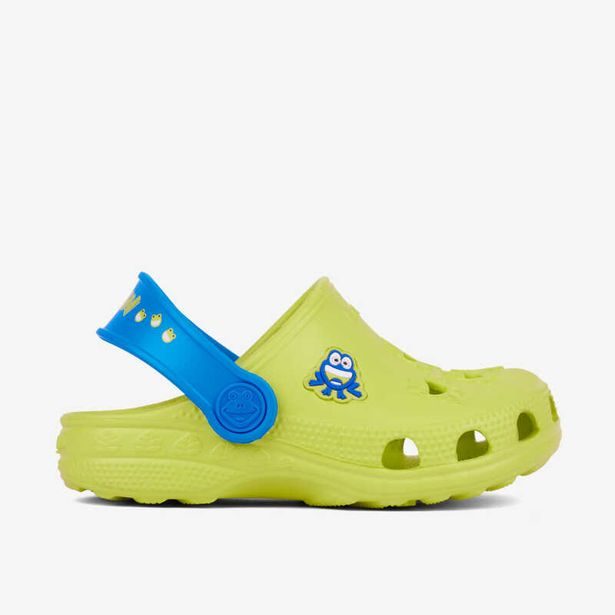 Coqui dětské sandály LITTLE FROG Citrus/Sea Blue