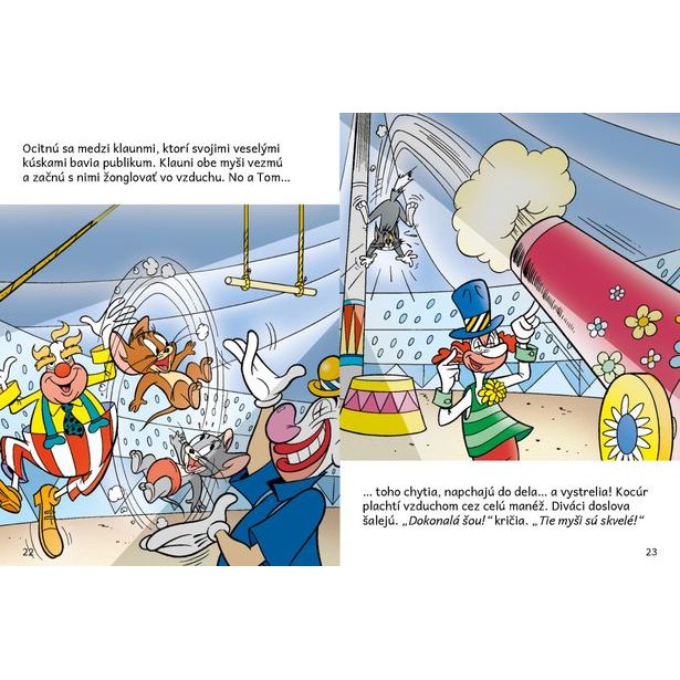 VEĽKÉ CIRKUSOVÉ DOBRODRUŽSTVO – Tom a Jerry v obrázkovom príbehu Baagl
