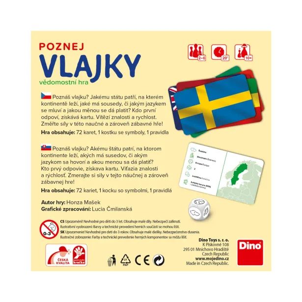 POZNEJ VLAJKY Cestovní hra