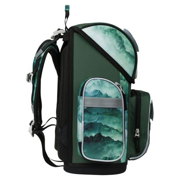 BAAGL SET 5 Ergo Dino: aktovka, penál, sáček, zástěra, peněženka