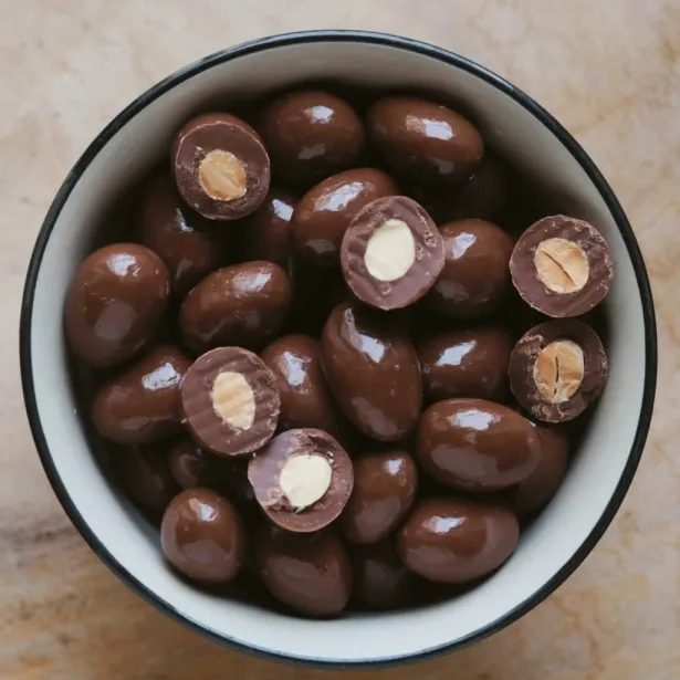 No Added Sugar Mandle v mléčné čokoládě, 250 g