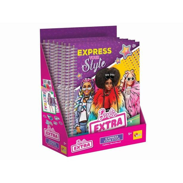 BARBIE SKETCH BOOK VYJÁDŘI SVŮJ STYL
