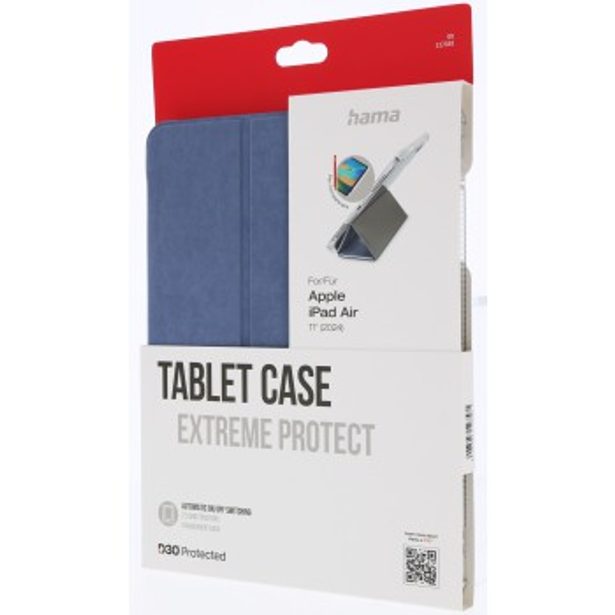 Hama Extreme Protect, pouzdro pro Apple iPad 11" (25/24)/10,9" (22/20), D3O®, fialové/průhledné