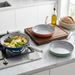 CS KOCHSYSTEME Pánev s keramickým povrchem Terra 20 cm modrá CS-109394