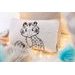 NICI NICI polštář Sněžný leopard Eleni Snowbell 43x25cm
