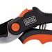 BLACK&DECKER Nůžky zahradní s pogumovanou rukojetí ED-223417
