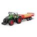 Bburago Bburago - FarmLand, Traktor se setrvačníkem s vlečkou, 10cm, assort