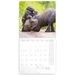 Poznámkový kalendář Šťastní sloni 2023, 30 × 30 cm Baagl