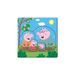 PEPPA PIG - RODINA 3-5 baby Puzzle set
