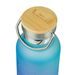 BAAGL Termoláhev s bambusovým víčkem Gradient modro-fialová, 500 ml