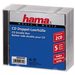 Hama CD Double box, standardní obal na 2 CD/DVD, průhledný/černý, balení 5 ks (cena za balení)