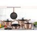 BERLINGERHAUS Kastrol s mramorovým povrchem a poklicí 28 cm Rosegold Metallic Line BH-1516