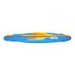 Dětský surf Sunny Rider, 1,14m x 46cm – mix 2 barvy (modrá,oranžová)