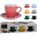 EXCELLENT HOUSEWARE Sada šálků kamenina 12 ks 240 ml KO-Q09000030