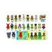 Stumble Guys 3D mini figures series 2 - window box 3 pcs