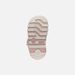 Šedé dívčí sandály pro první kroky Geox Sandal Iupidoo