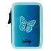 BAAGL Školní penál třípatrový Butterfly GRS