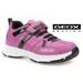 Celoročná obuv GEOX J TOP FLY G.A FUCHSIA/BLACK