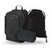 BAAGL SET 3 Cubic Uni černá: batoh, penál, sáček