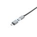 Hama USB hub, 7 portů, USB 3.2, 5 Gb/s, USB-C adaptér, síťový zdroj