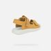 Žluté chlapecké sandály Geox Lightfloppy
