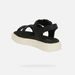 Černé dívčí sandály Geox Sandal Kodette