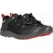 Celoroční obuv KEEN HIKEPORT WP Y-BLACK/BRIGHT RED, black/bright red