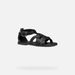 Černé dívčí sandály Geox Karly