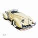 NOTIQUE Poznámkový kalendář Classic Cars – Václav Zapadlík, 2026, 30 x 30 cm