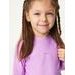 Unuo Dětské termo triko s dlouhým rukávem, Lila