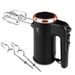 BERLINGERHAUS Ruční šlehač s příslušenstvím 300 W Black Rose Collection BH-9475