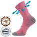 VoXX Dětské ponožky OPTIMALIK - růžová