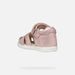 Světle růžové dívčí sandály pro první kroky Geox Sandal Macchia