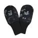 ESITO Rukavice softshell bezpalcové Dinoušek Čerňák - černá