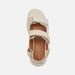 Krémové dámské sandály Geox Spherica EC4.1 S