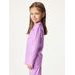 Unuo Dětské termo triko s dlouhým rukávem, Lila