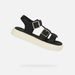 Černé dívčí sandály Geox Sandal Kodette