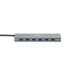 Hama USB hub, 7 portů, USB 3.2, 5 Gb/s, USB-C adaptér, síťový zdroj