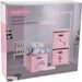 HOMESTYLING Skříňka se 3 boxy dětská růžová KO-C80653190