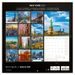 NOTIQUE Poznámkový kalendář New York 2027, 30 x 30 cm