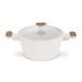 BERLINGERHAUS Kastrol s titanovým povrchem a poklicí 24 cm Sahara Nordic Collection BH-8320