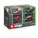 Bburago Bburago - Auta RACE, display 12ks, 1:32, assort