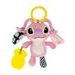 CLEMENTONI Disney baby - Plyšové chrastítko, kousátko STITCH ANGEL