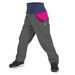 unuo softshellové kalhoty s fleecem DUO Antracitové s Fuchsiovou (Softshell kids DUO trousers)