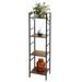 HOMESTYLING Úložný regál 4 police 106 cm KO-DD1000680