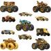 HW MONSTER TRUCKS BIGFOOT 50. VÝROČÍ SET ANGLIČÁKŮ & TRUCKŮ